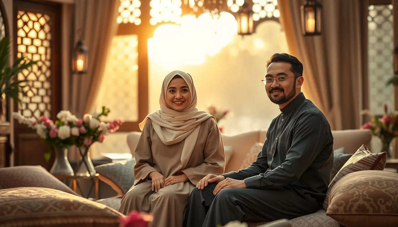 Ucapan Anniversary Pernikahan untuk Sahabat Islami (c) Ilustrasi AI