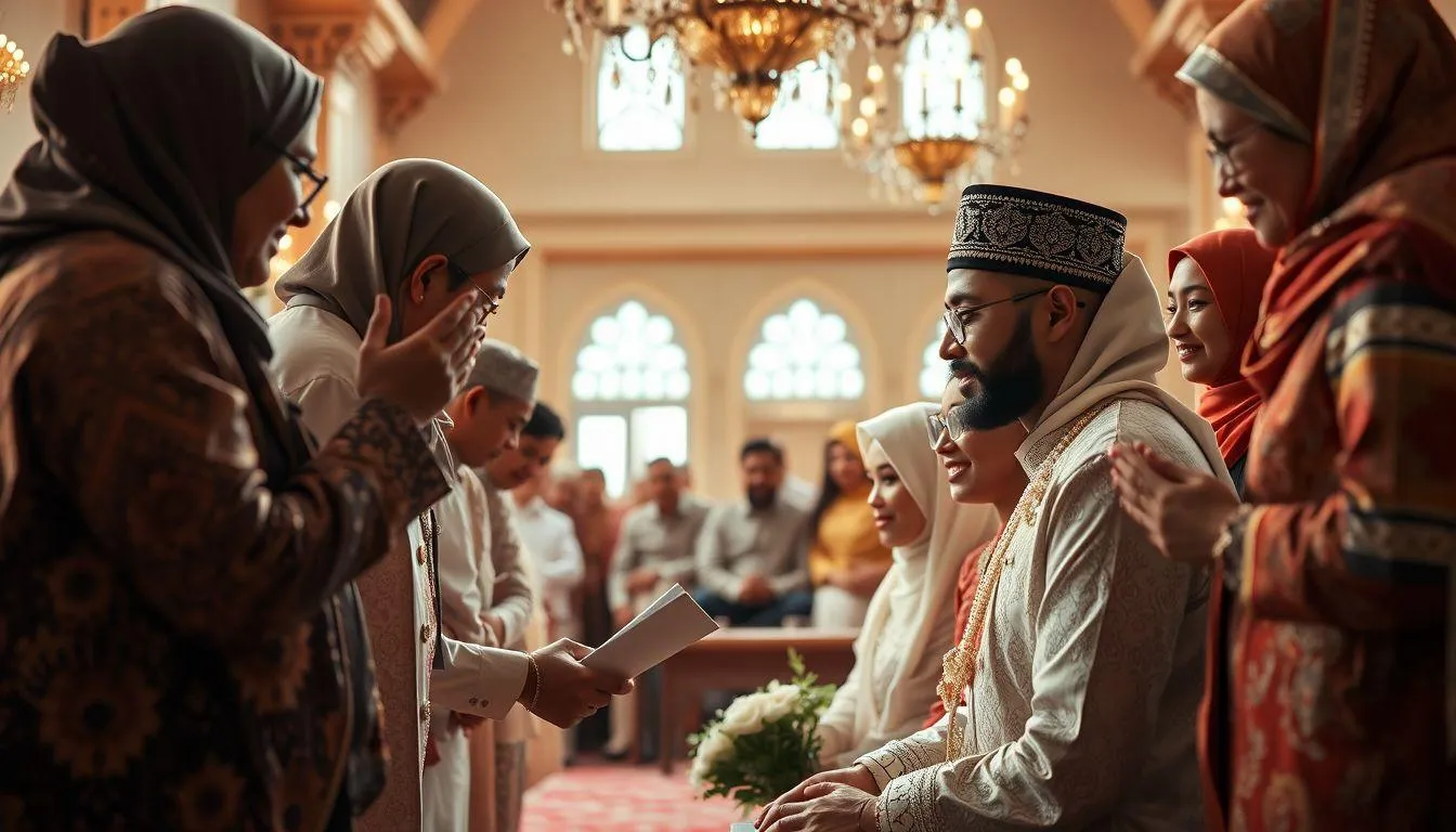 Perbedaan Ucapan Barakallah untuk Pernikahan dan Ulang Tahun (c) Ilustrasi AI