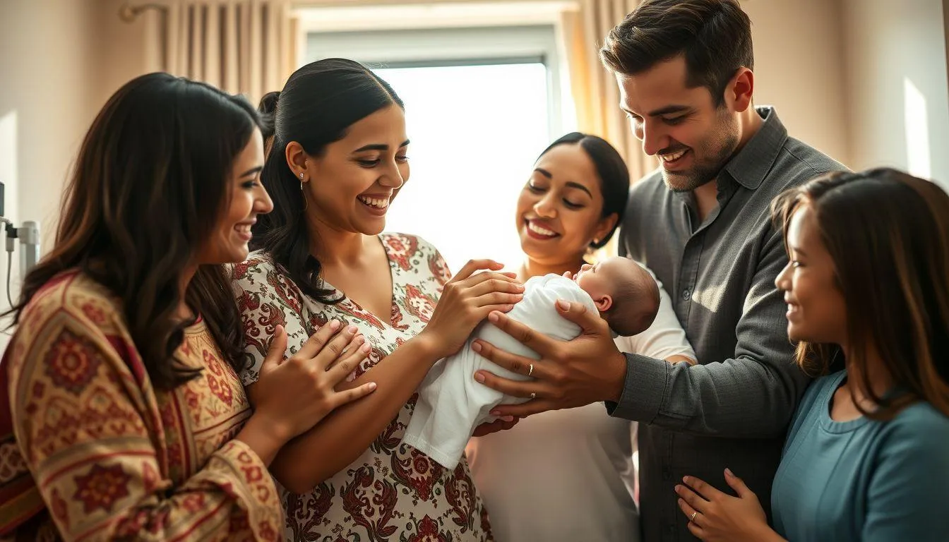 Tips Memberikan Ucapan Bayi Baru Lahir yang Bermakna (c) Ilustrasi AI