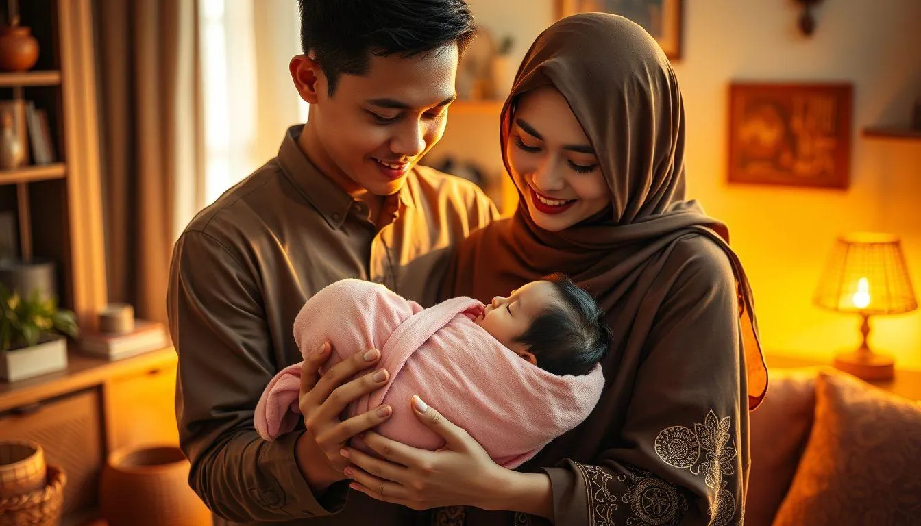 Pengertian dan Makna Ucapan Bayi Baru Lahir Perempuan (c) Ilustrasi AI