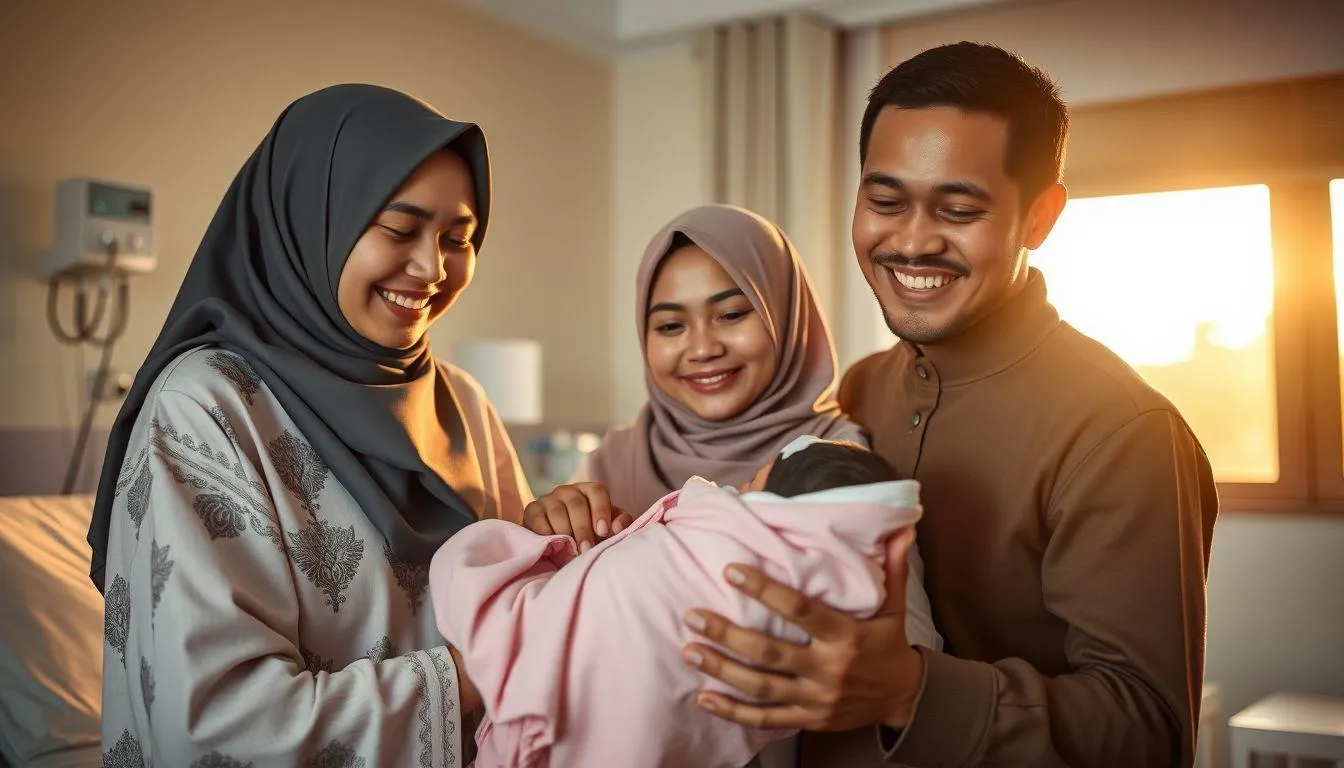 Jenis-Jenis Ucapan Bayi Baru Lahir Perempuan (c) Ilustrasi AI