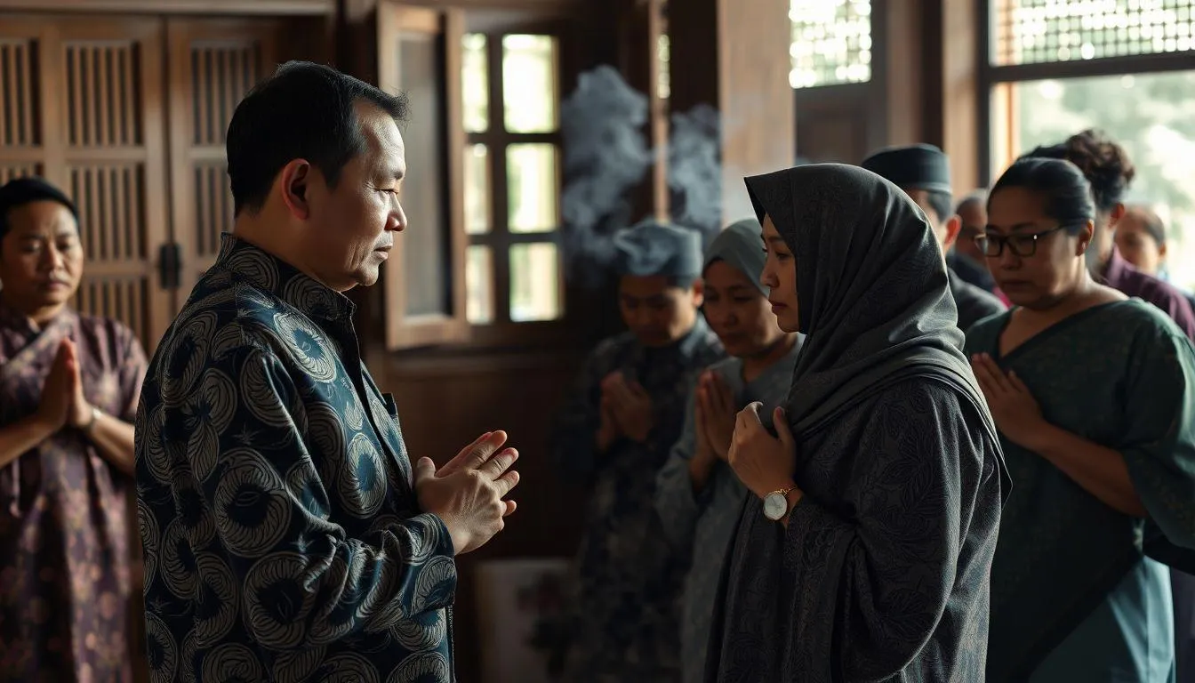 Ucapan Belasungkawa Bahasa Jawa untuk Berbagai Konteks (c) Ilustrasi AI