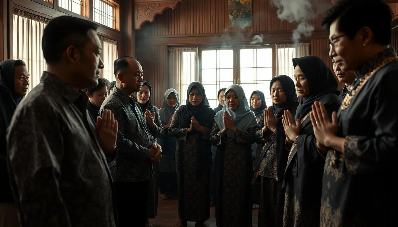 Etika dan Tata Cara Menyampaikan Belasungkawa dalam Budaya Jawa (c) Ilustrasi AI