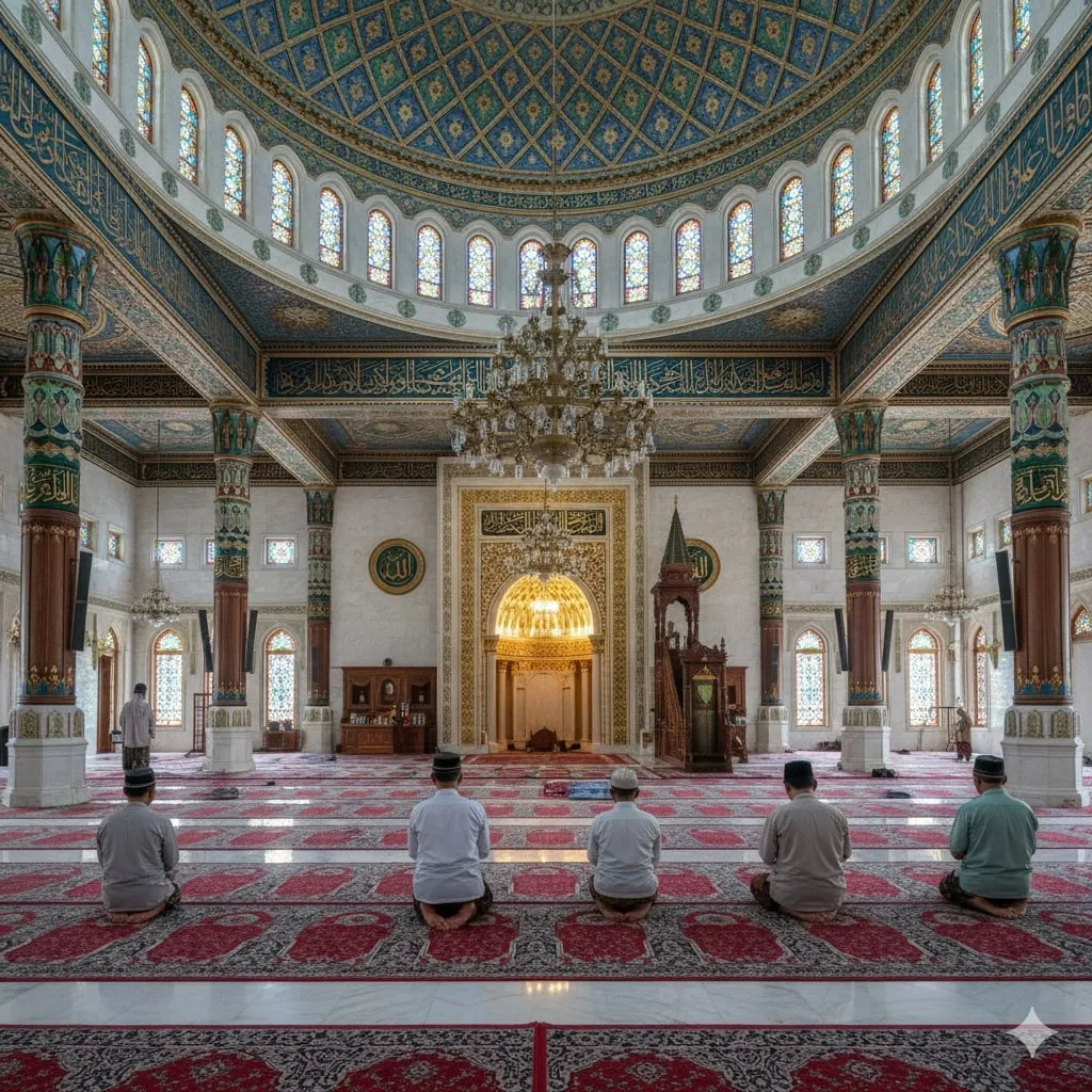 Adab dan Etika Menyampaikan Ucapan Doa (c) Ilustrasi AI