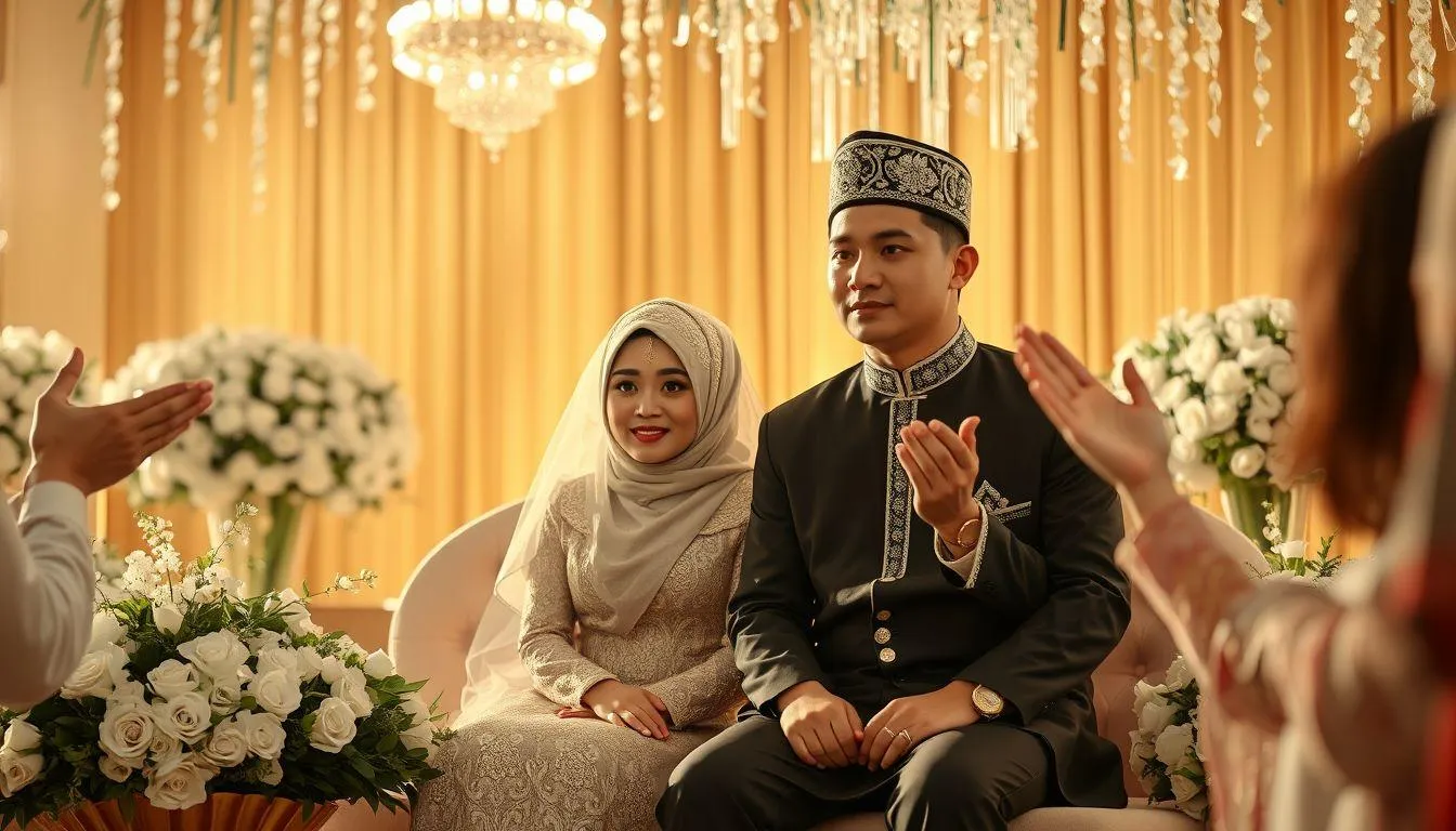 Doa Utama untuk Pengantin Baru Sesuai Sunnah (c) Ilustrasi AI