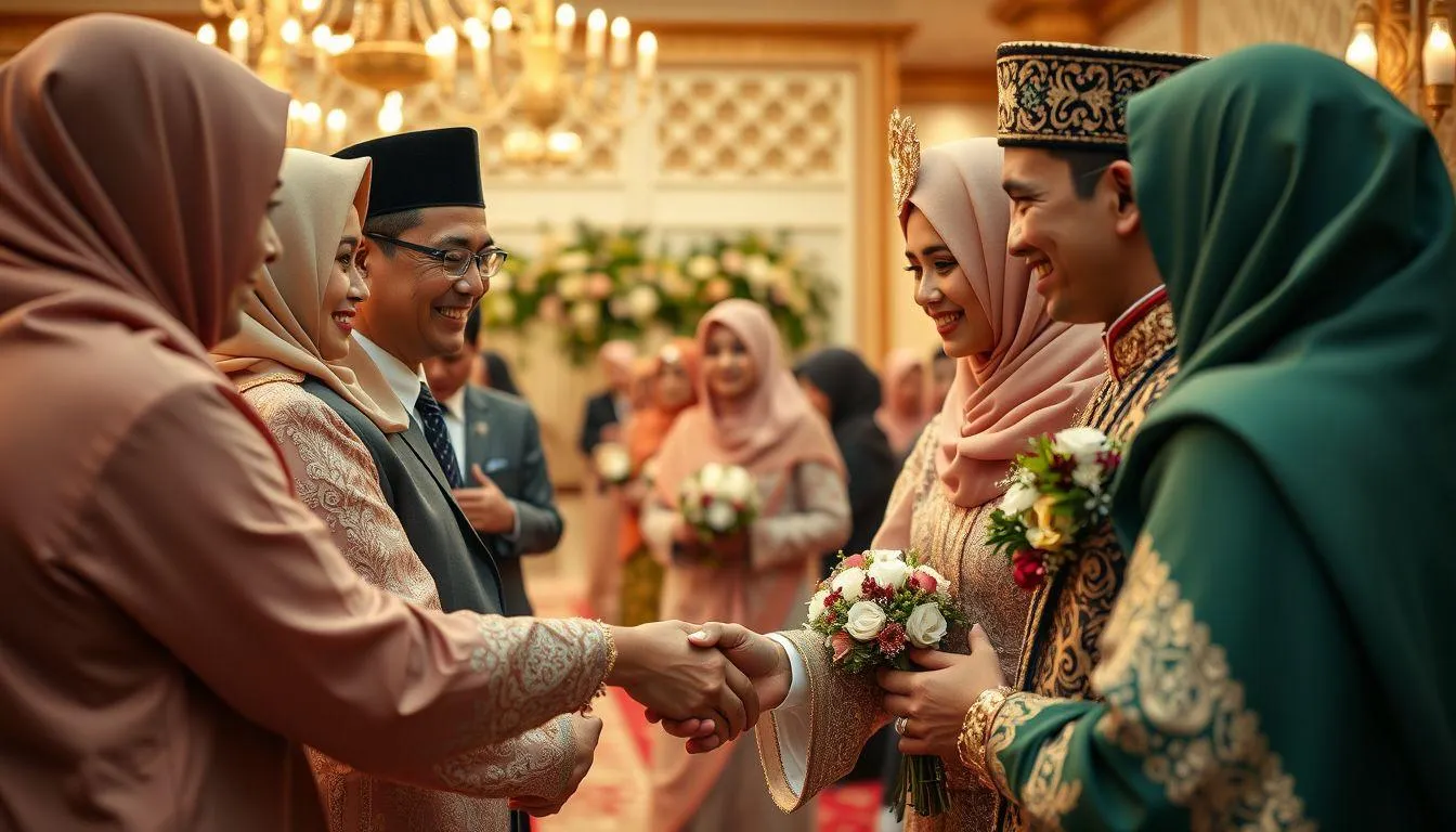 Adab dan Tata Cara Menyampaikan Doa kepada Pengantin (c) Ilustrasi AI