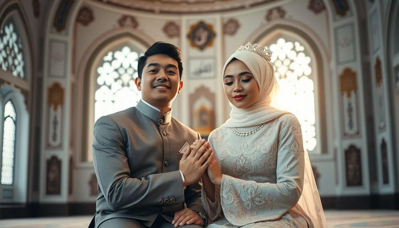 Makna dan Hikmah di Balik Doa Pengantin (c) Ilustrasi AI