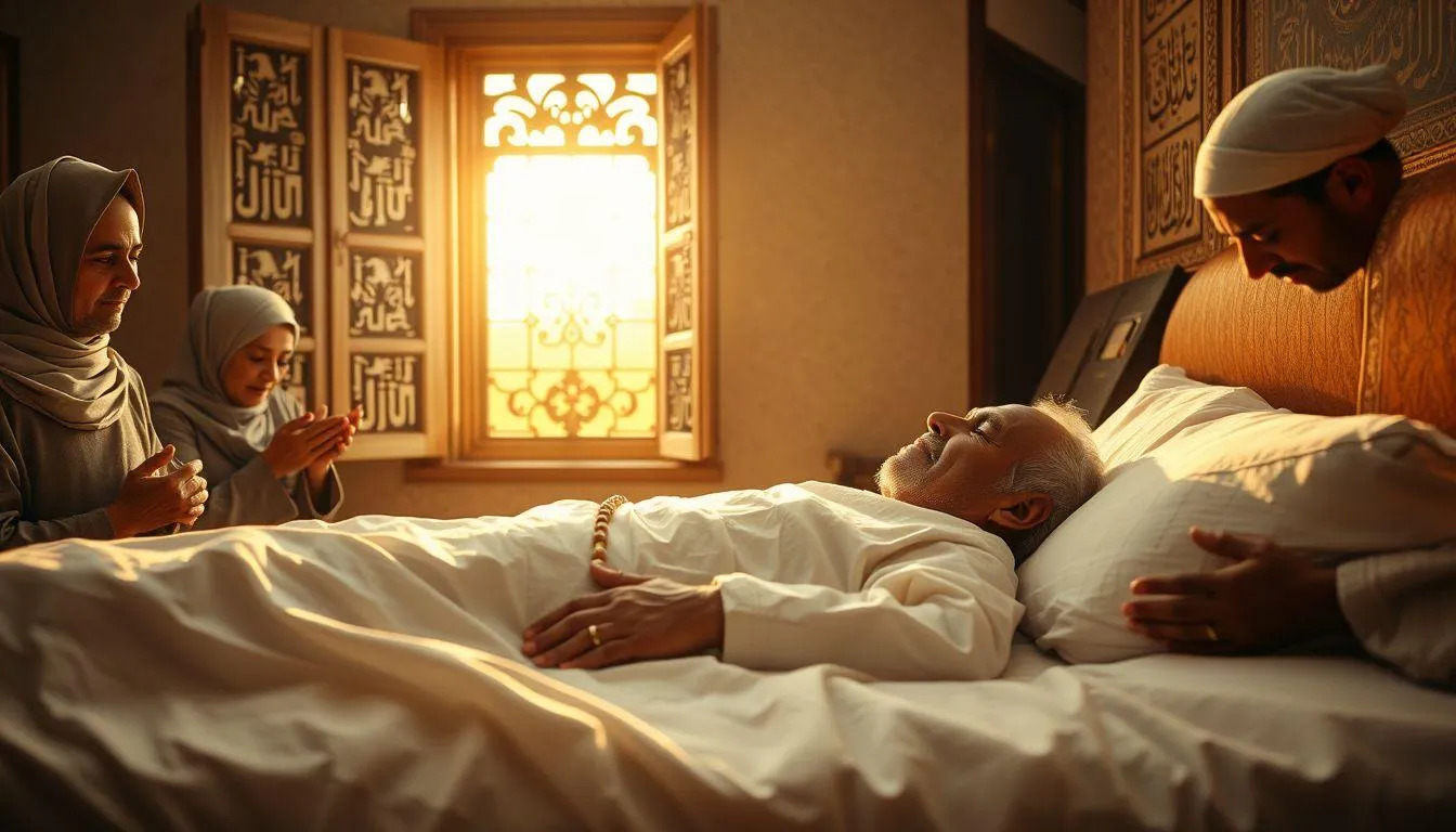 Perbedaan Khusnul Khotimah dan Husnul Khotimah (c) Ilustrasi AI