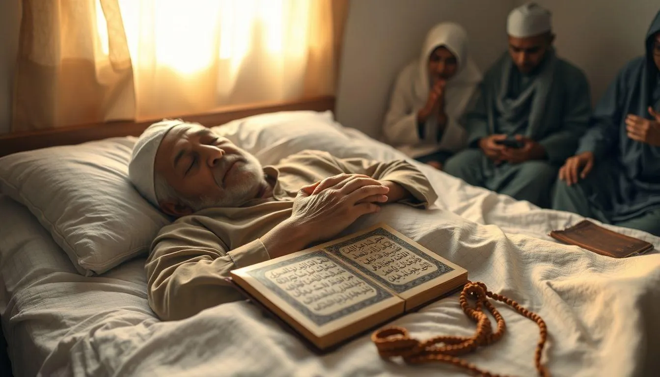 Hikmah dan Makna Khusnul Khotimah dalam Islam (c) Ilustrasi AI