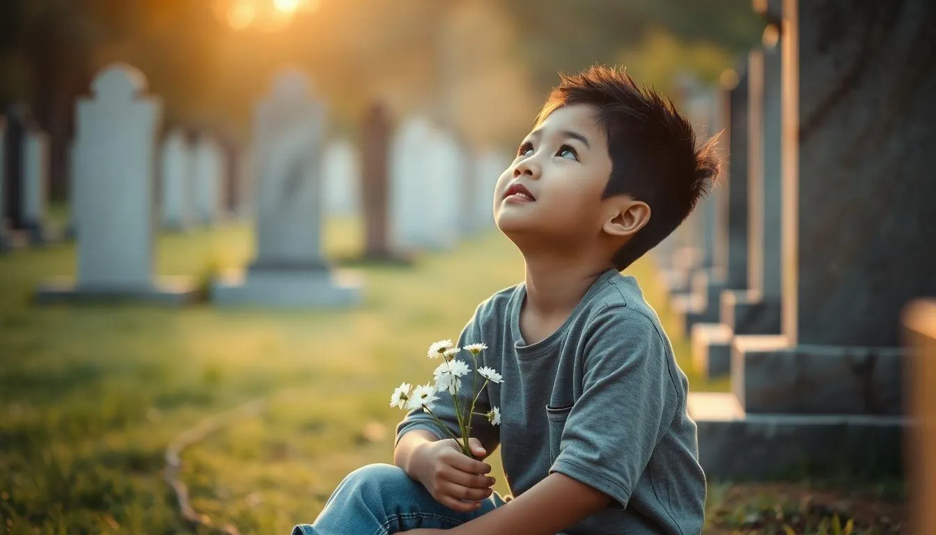 Ucapan untuk Ayah yang Sudah Tiada (c) Ilustrasi AI