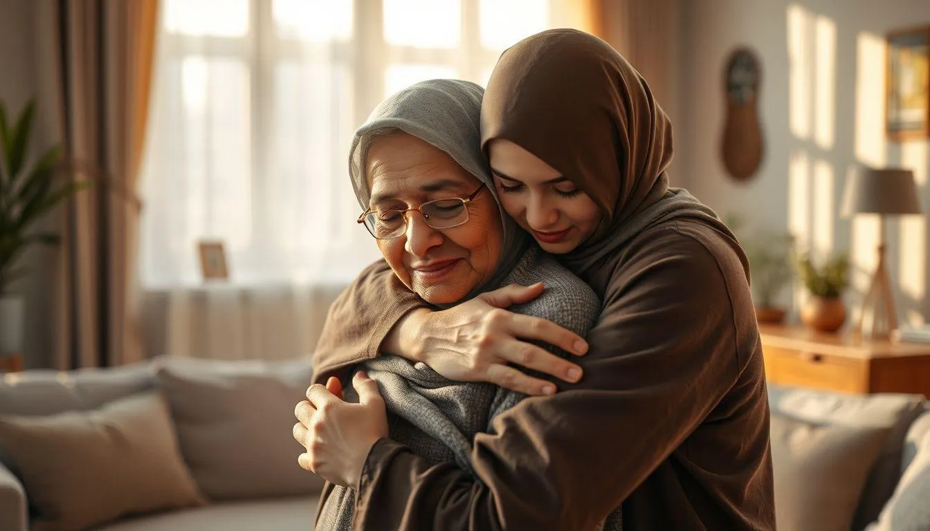 Cara Menyampaikan Ucapan Hari Ibu Islami (c) Ilustrasi AI