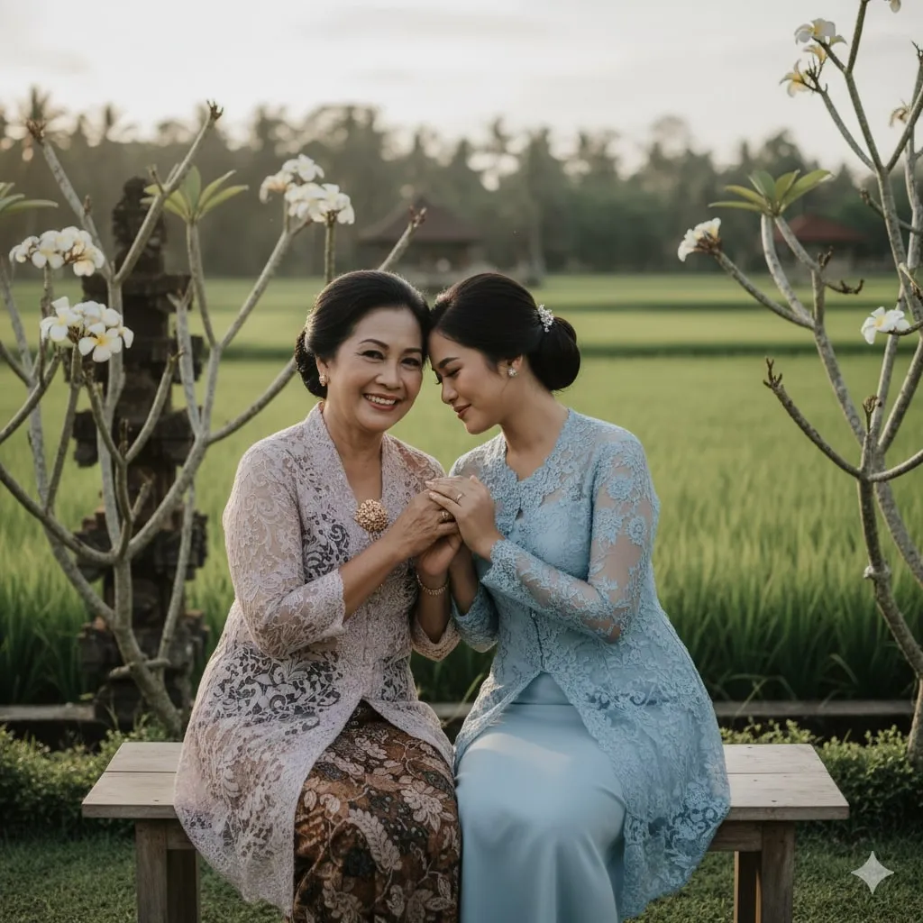 Tips Menyampaikan Ucapan Hari Ibu untuk Mertua (c) Ilustrasi AI