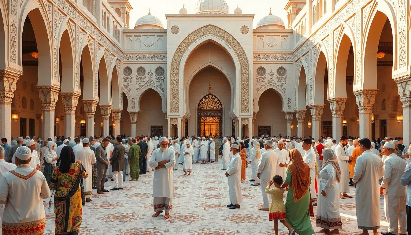 Ucapan Hari Lebaran dalam Bahasa Arab dan Artinya (c) Ilustrasi AI