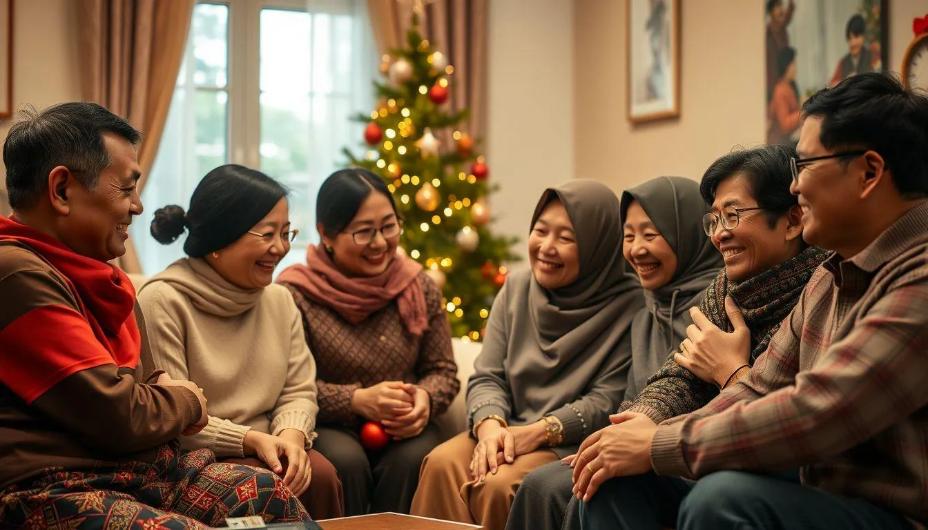 Jenis-jenis Ucapan Hari Natal Berdasarkan Penerima (c) Ilustrasi AI