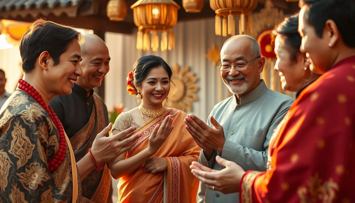 Cara Menyampaikan Ucapan Galungan yang Tepat (c) Ilustrasi AI