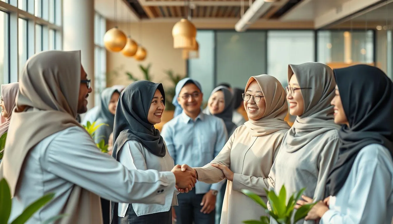 Ucapan Idul Fitri 1447 H untuk Rekan Kerja dan Atasan (c) Ilustrasi AI