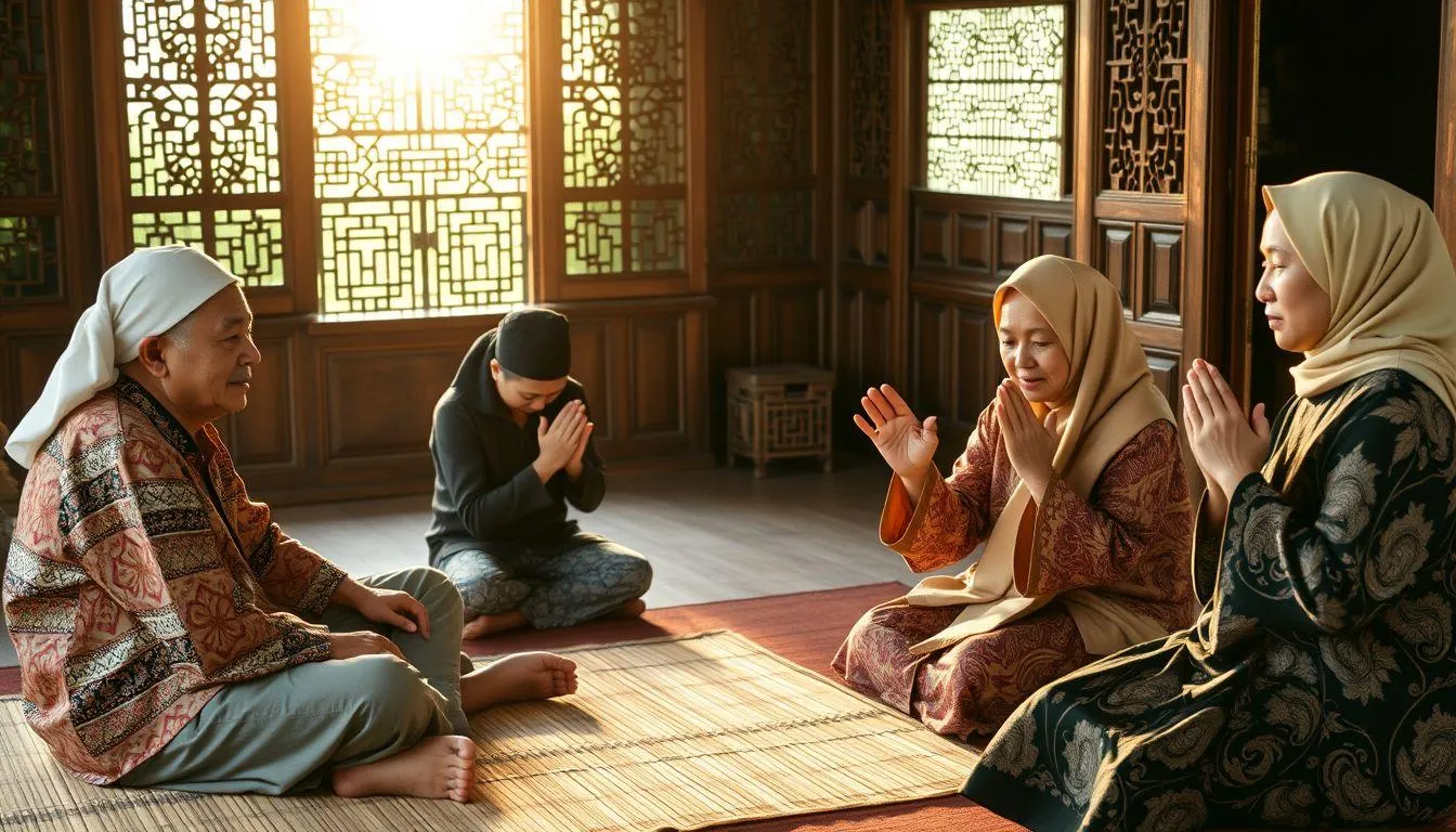 Makna Filosofis dan Nilai Budaya dalam Ucapan Lebaran Jawa (c) Ilustrasi AI