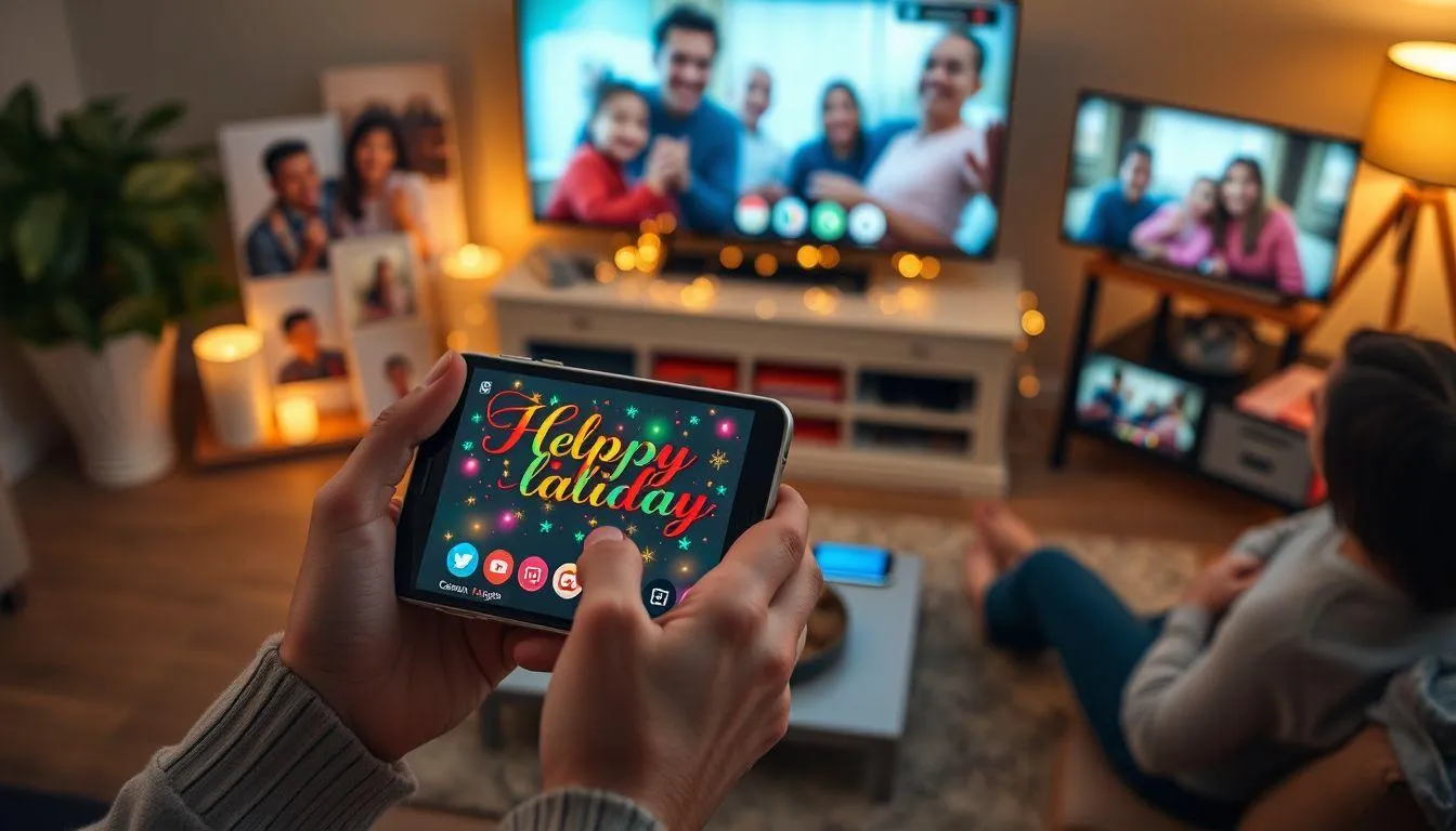 Ucapan Hari Raya di Era Digital (c) Ilustrasi AI