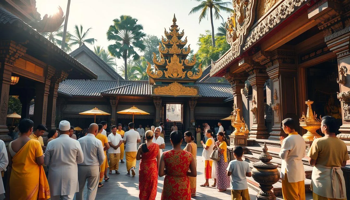 Pengertian dan Makna Ucapan Hari Raya Kuningan (c) Ilustrasi AI