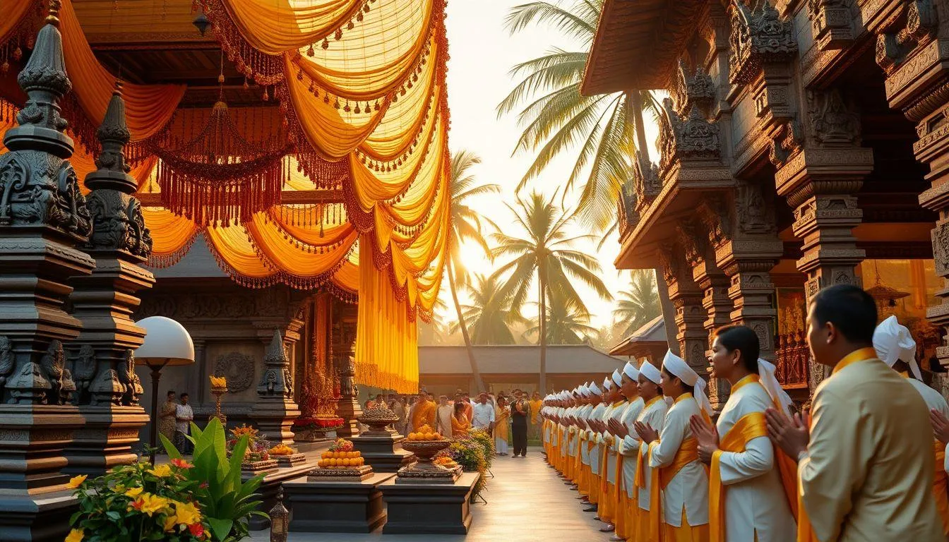 Kumpulan Ucapan Hari Raya Kuningan dalam Bahasa Bali (c) Ilustrasi AI