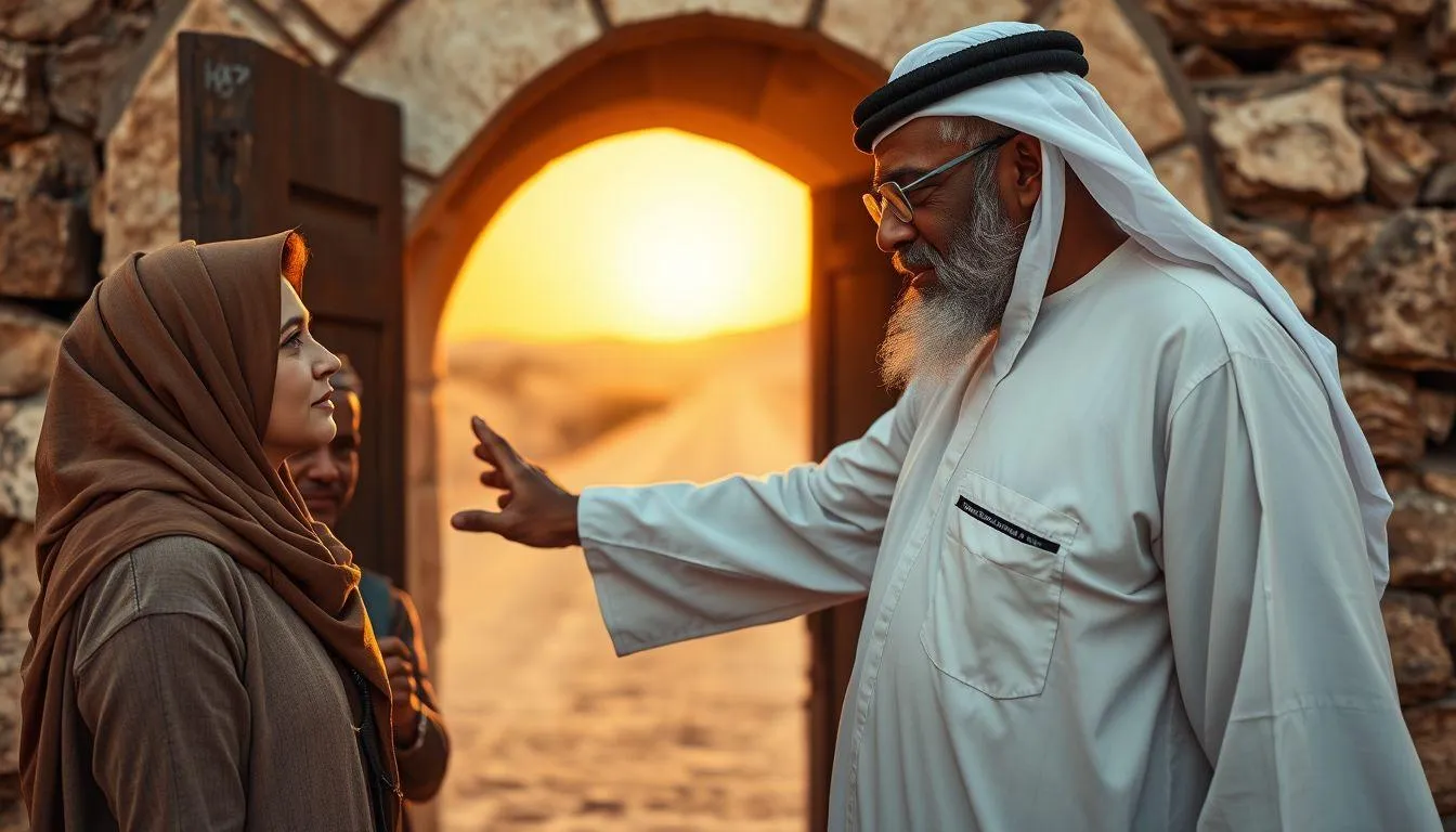 Variasi Ucapan Hati-Hati di Jalan dalam Bahasa Arab (c) Ilustrasi AI