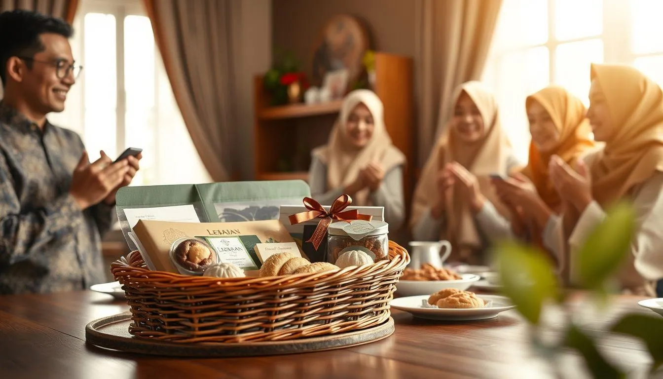 Ucapan Idul Fitri 2026 untuk Hampers dan Kartu Ucapan (c) Ilustrasi AI