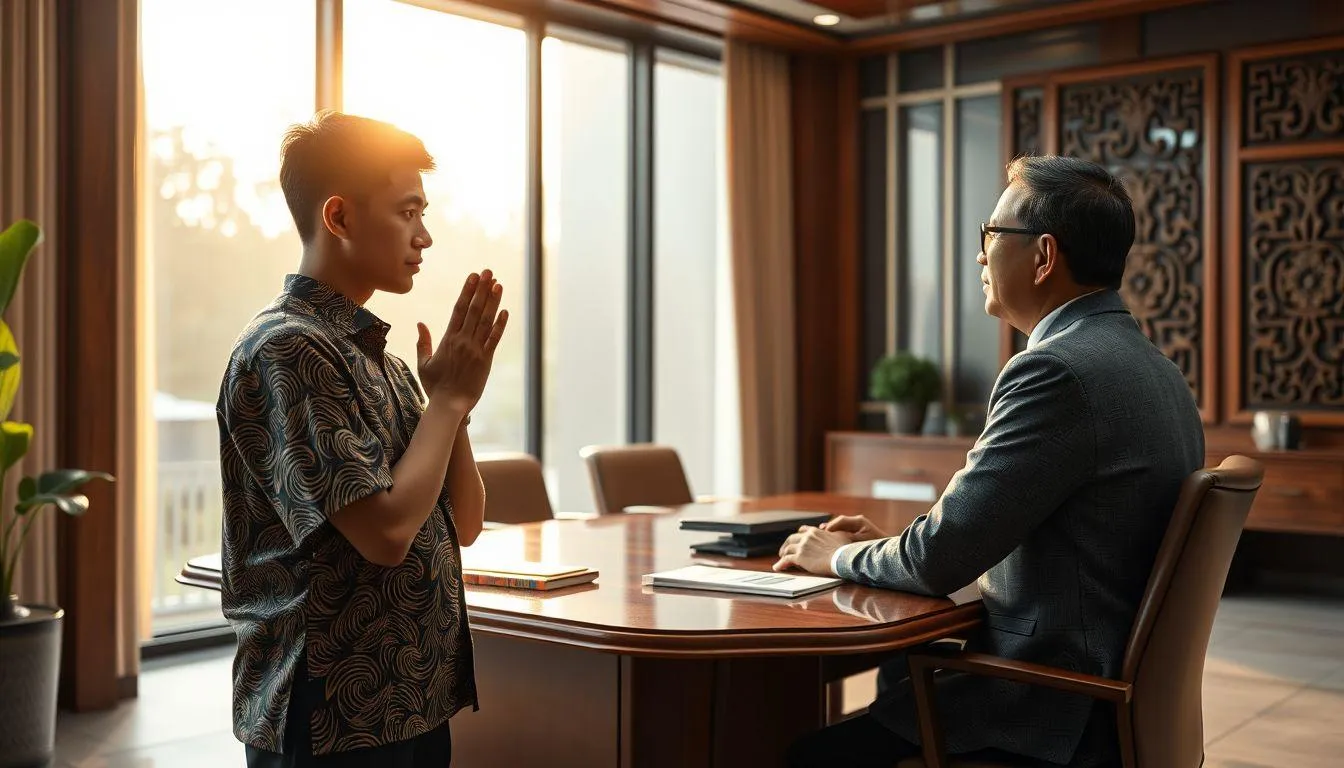 Ucapan Idul Fitri untuk Atasan dalam Bahasa Jawa Krama (c) Ilustrasi AI