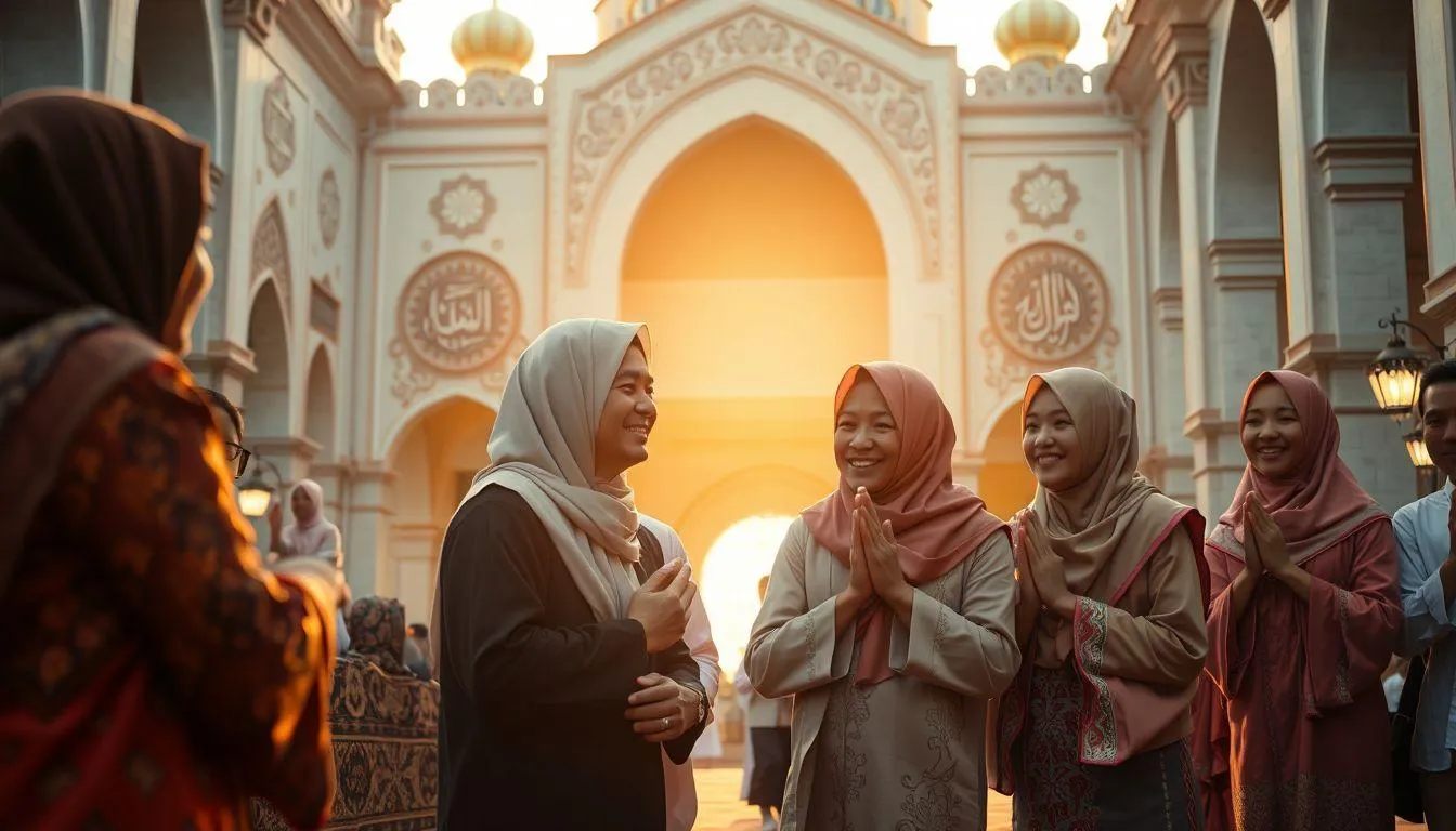 Pengertian dan Makna Ucapan Idul Fitri dalam Bahasa Arab (c) Ilustrasi AI