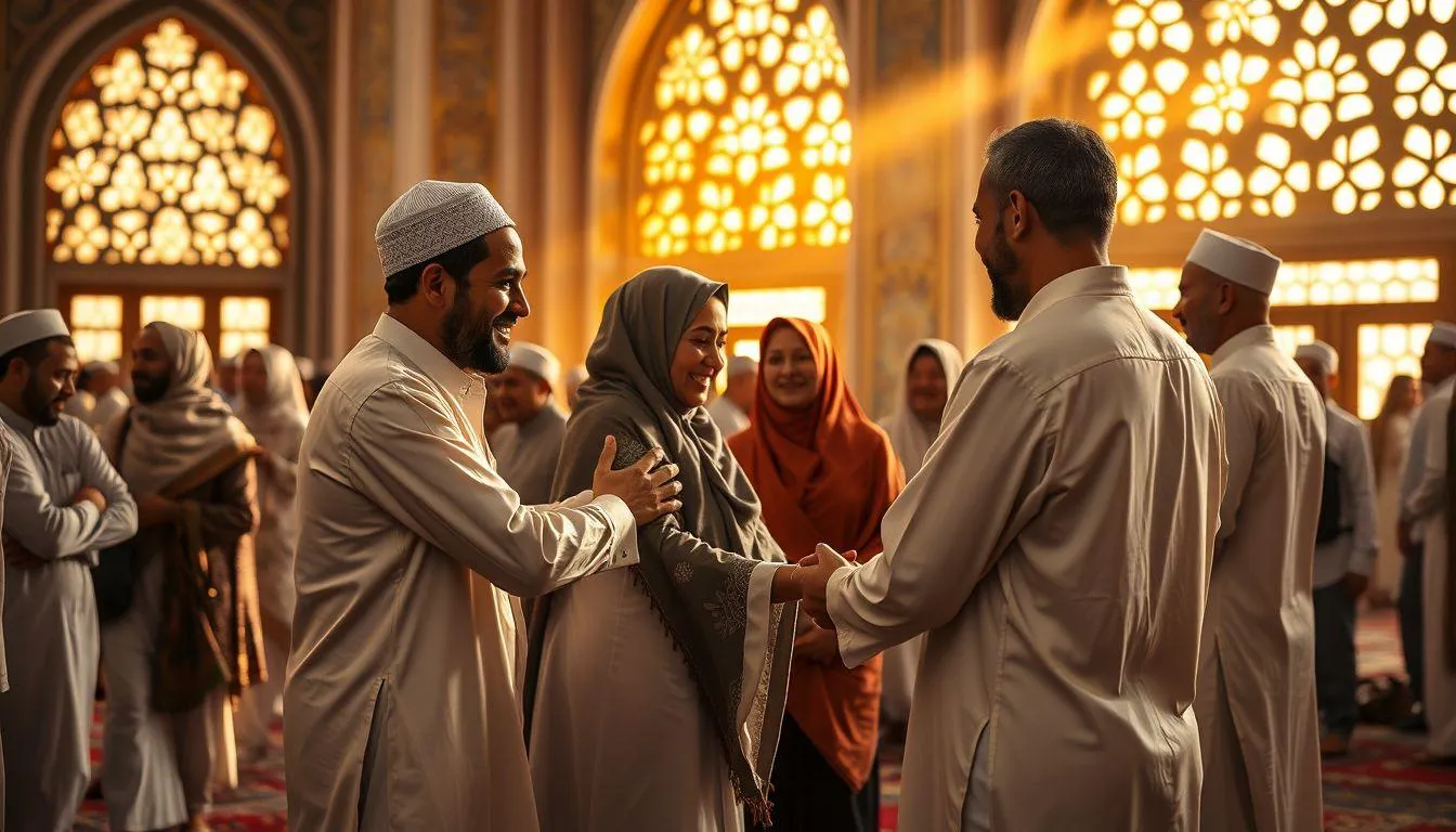 Ucapan Idul Fitri Bahasa Arab yang Paling Umum Digunakan (c) Ilustrasi AI