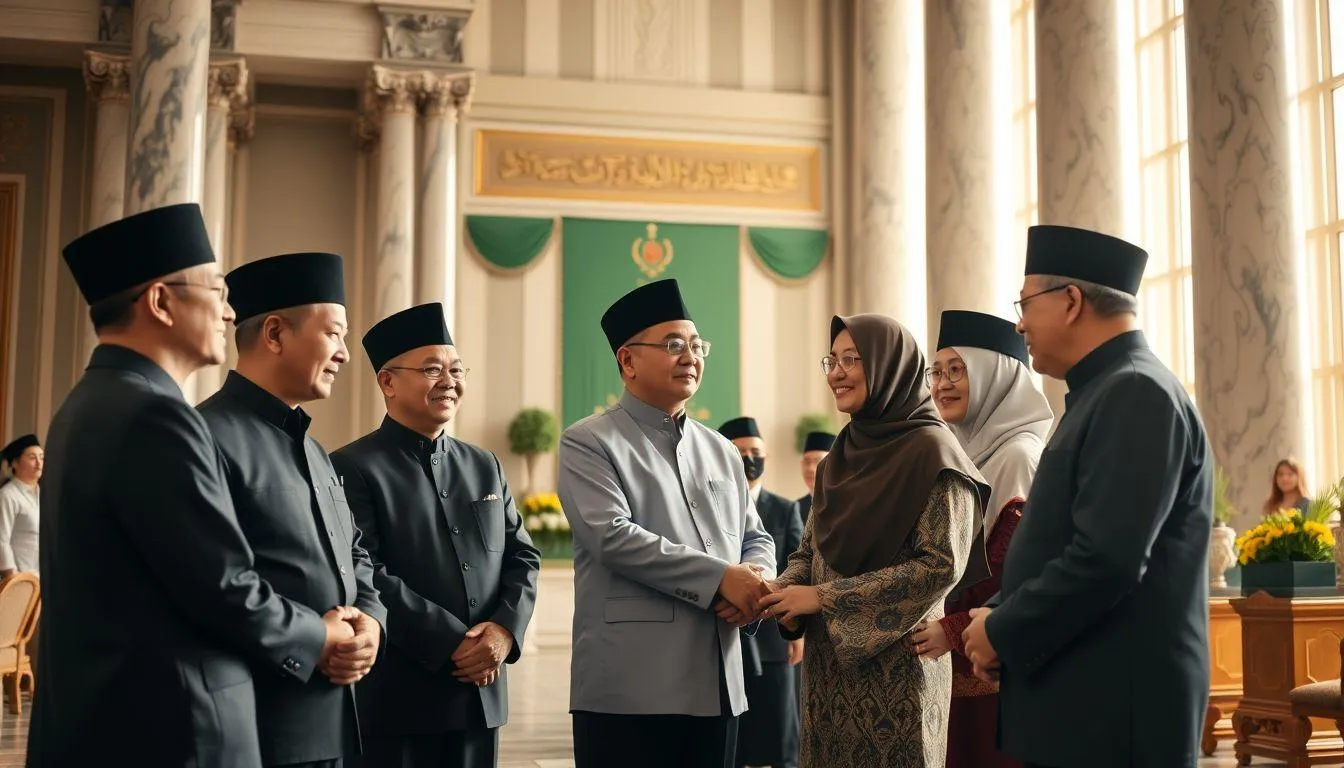 Ucapan Idul Fitri dari Pejabat Pemerintah Indonesia (c) Ilustrasi AI