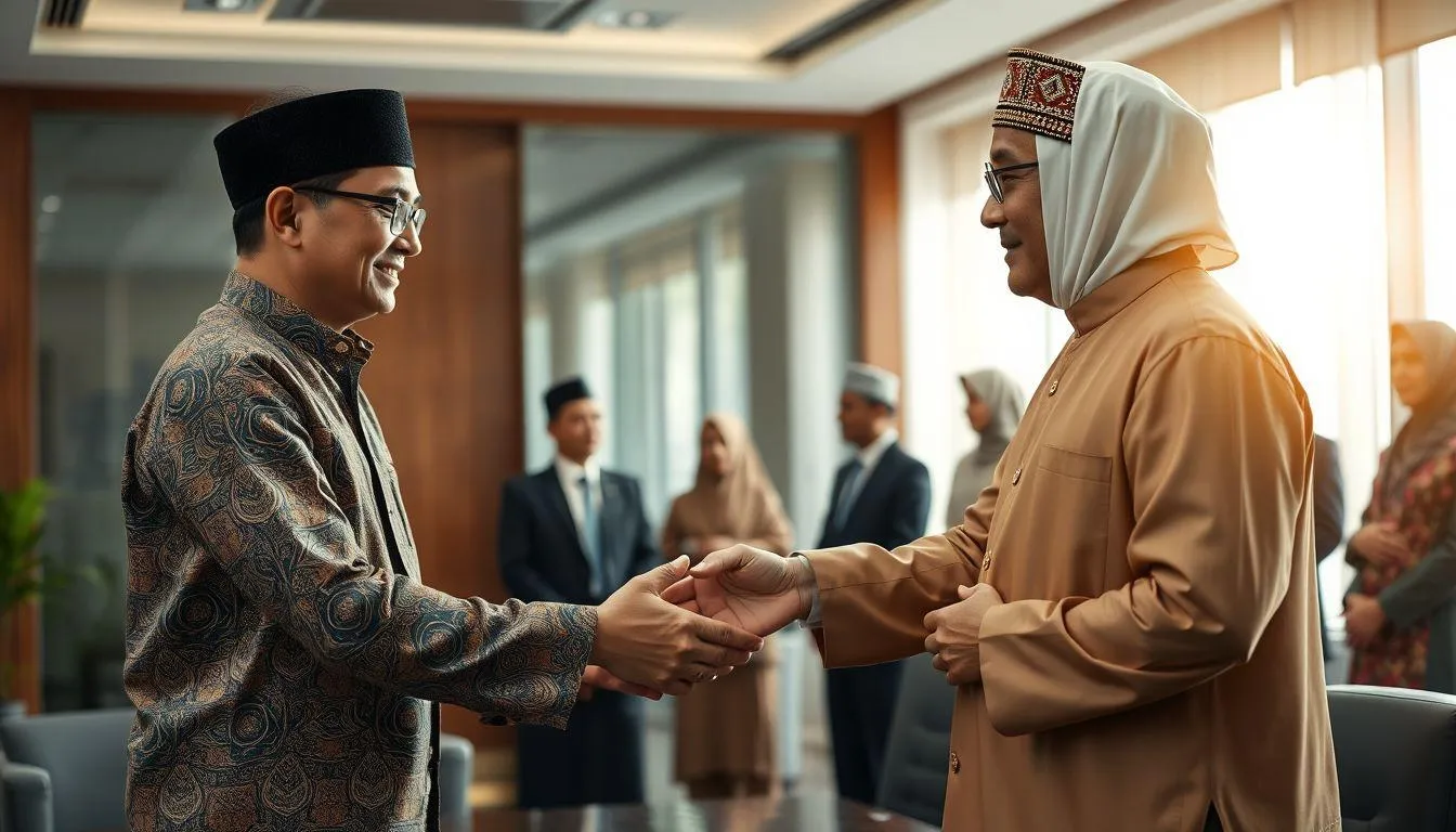 Ucapan Idul Fitri Formal untuk Pejabat dan Atasan (c) Ilustrasi AI