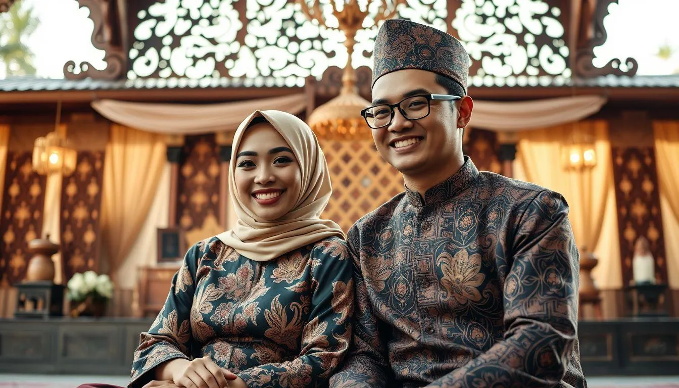 Ucapan Idul Fitri Bernuansa Jawa Halus untuk Kekasih (c) Ilustrasi AI