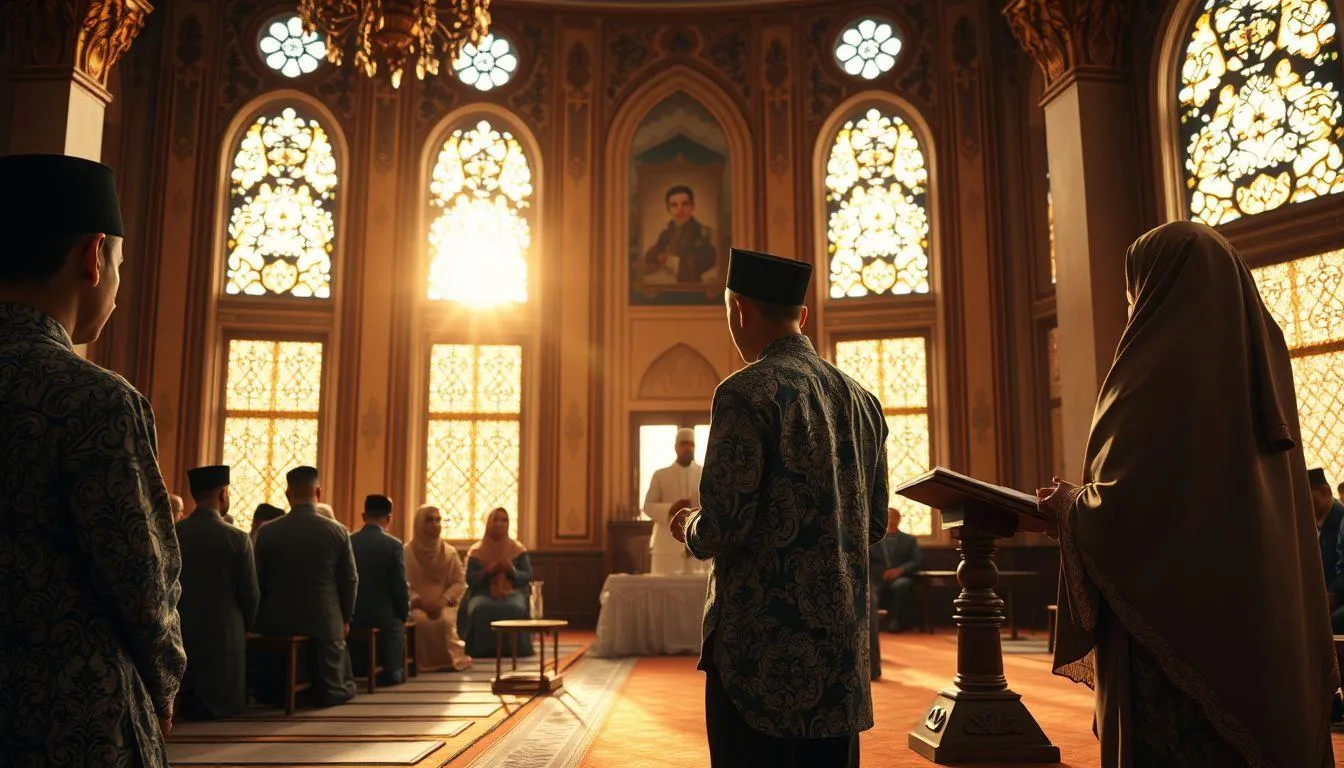 Syarat Sah Pengucapan Qabul oleh Mempelai Pria (c) Ilustrasi AI