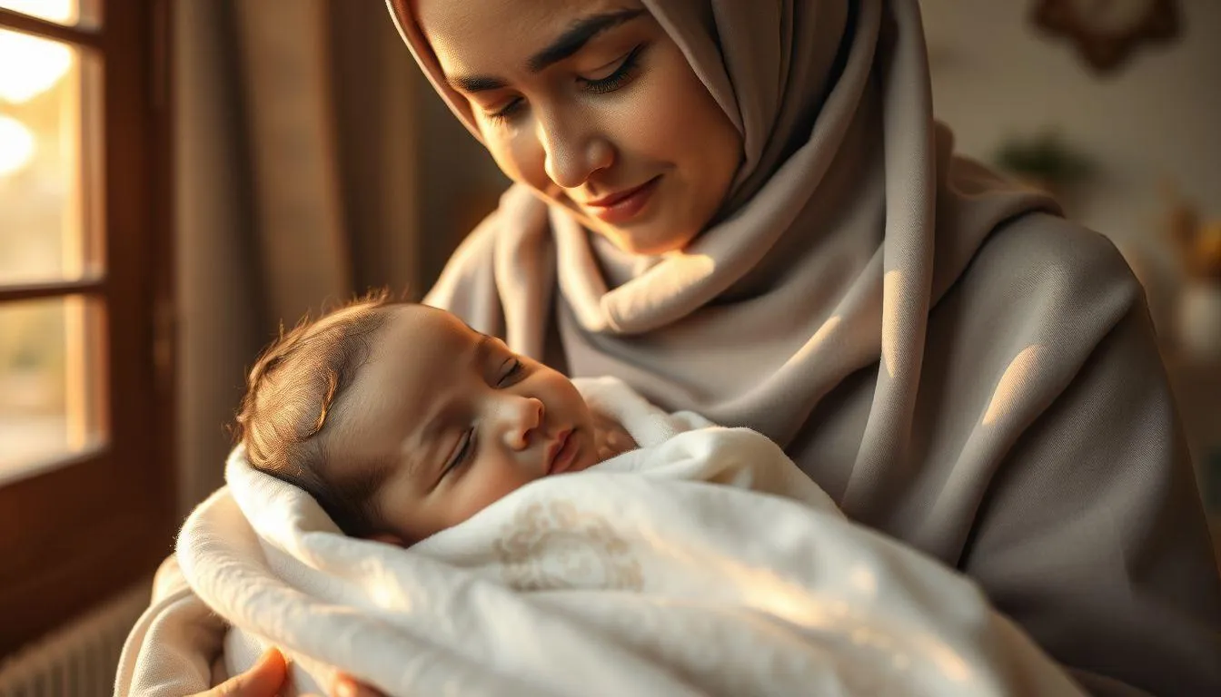 Kumpulan Ucapan Kelahiran Bayi Perempuan Islami (c) Ilustrasi AI