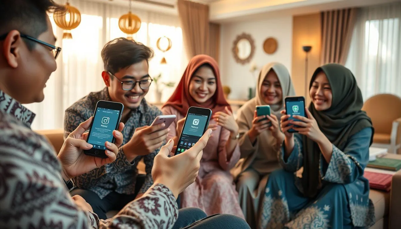 Ucapan Lebaran Sunda Halus untuk Media Sosial dan Status WhatsApp (c) Ilustrasi AI