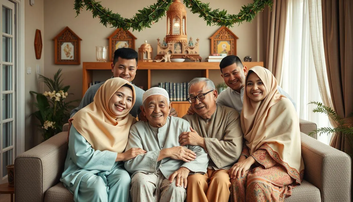 Ucapan Idul Fitri Bahasa Arab untuk Keluarga (c) Ilustrasi AI