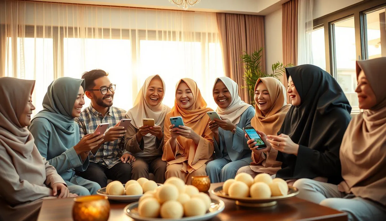 Ucapan Lebaran Lucu dan Ringan (c) Ilustrasi AI