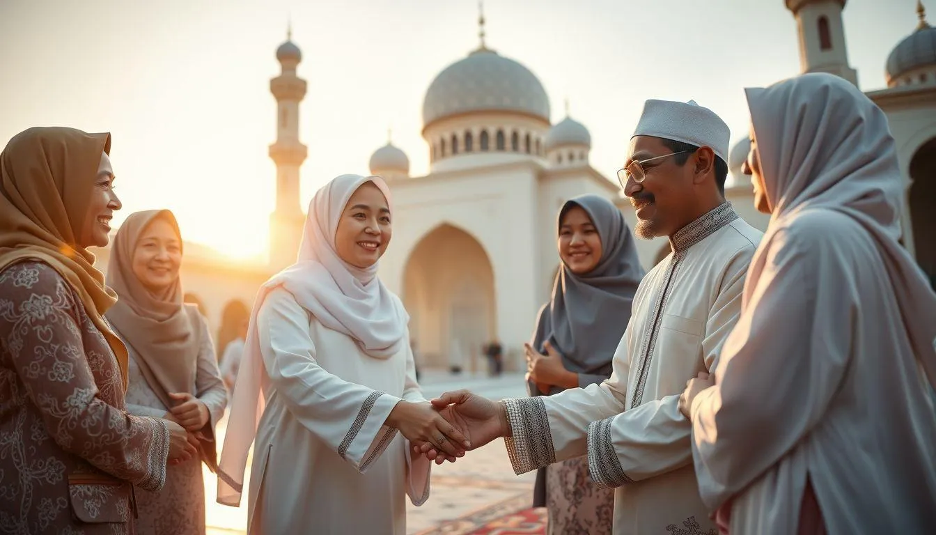 FAQ Seputar Ucapan Maaf Hari Raya Idul Fitri (c) Ilustrasi AI