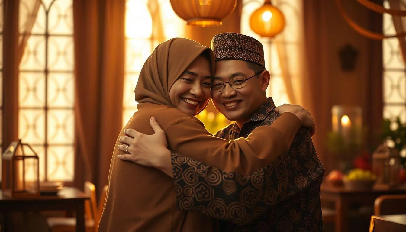 Ucapan Maaf Idul Fitri untuk Sahabat dan Teman Dekat (c) Ilustrasi AI