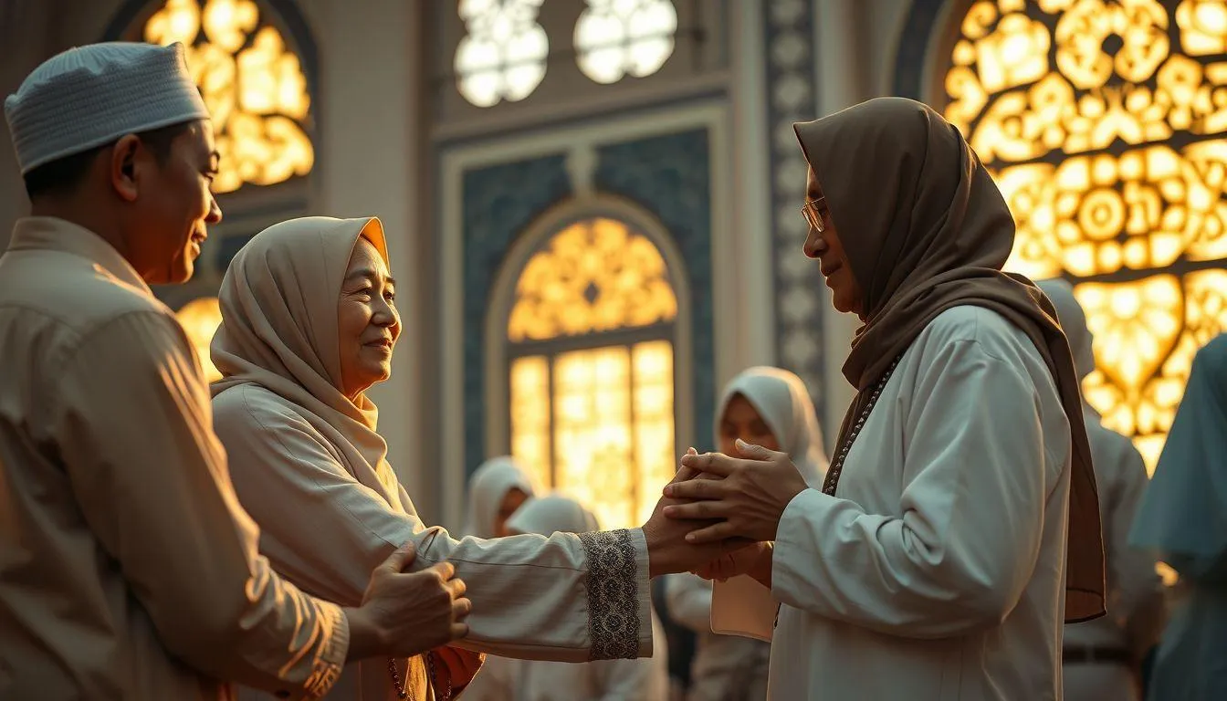 Ucapan Maaf Lebaran Islami yang Mendalam (c) Ilustrasi AI
