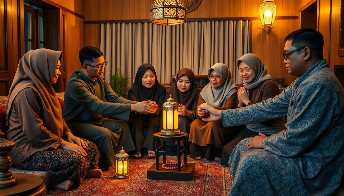 Contoh Ucapan Maaf Malam Nisfu Sya'ban Bahasa Sunda (c) Ilustrasi AI