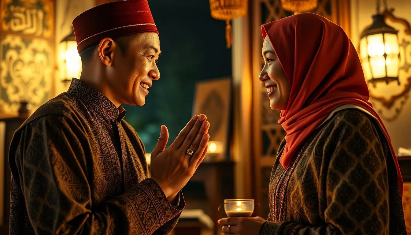 Tata Cara Menyampaikan Ucapan Maaf di Malam Nisfu Sya'ban (c) Ilustrasi AI