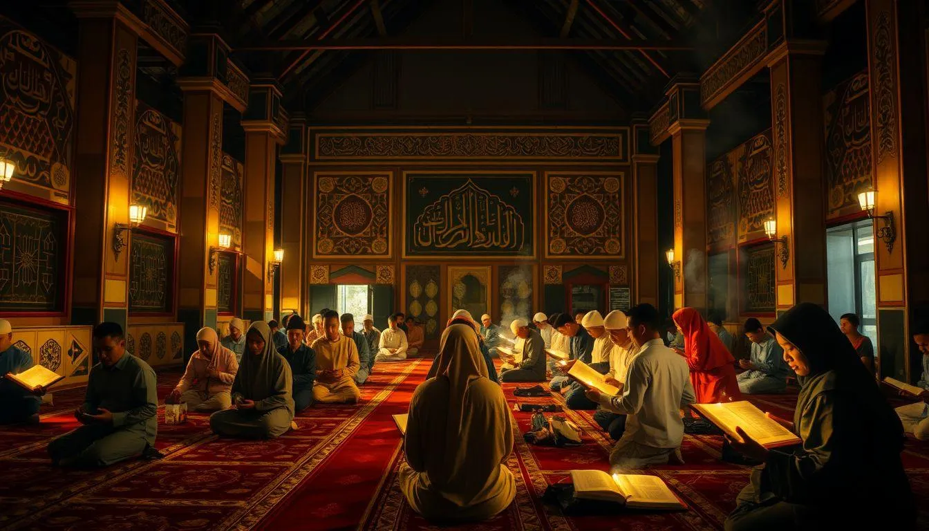 Doa dan Amalan di Malam Nisfu Sya'ban (c) Ilustrasi AI