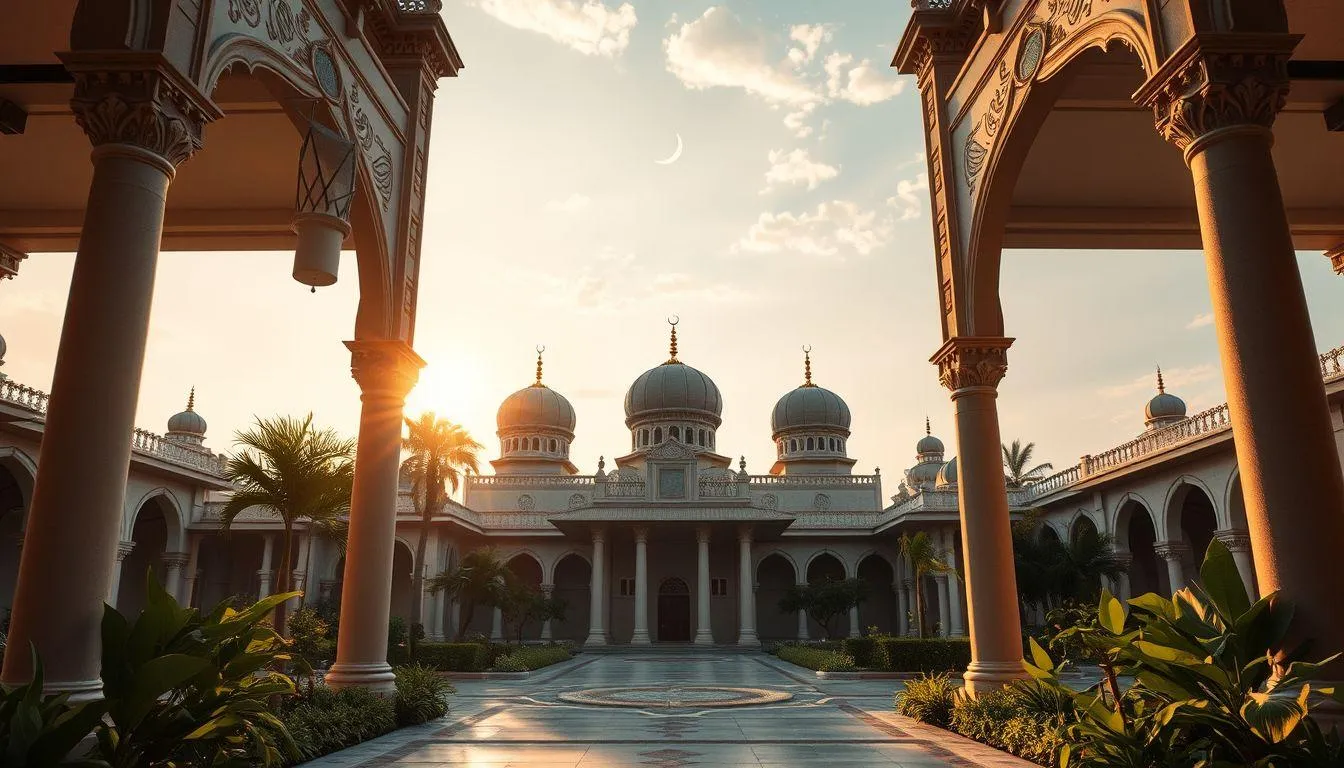 Potret masjid yang indah (c) Ilustrasi AI