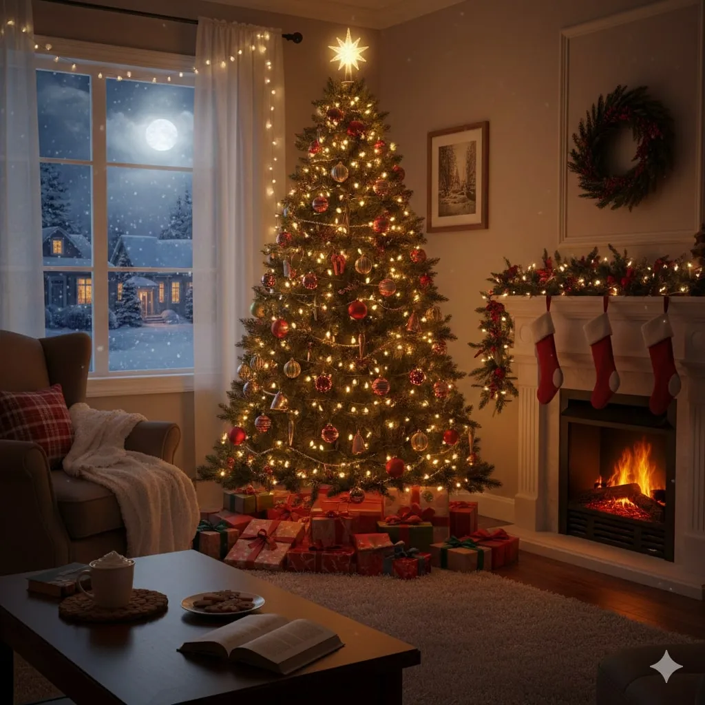 Ucapan Merry Christmas untuk Teman dan Sahabat (c) Ilustrasi AI