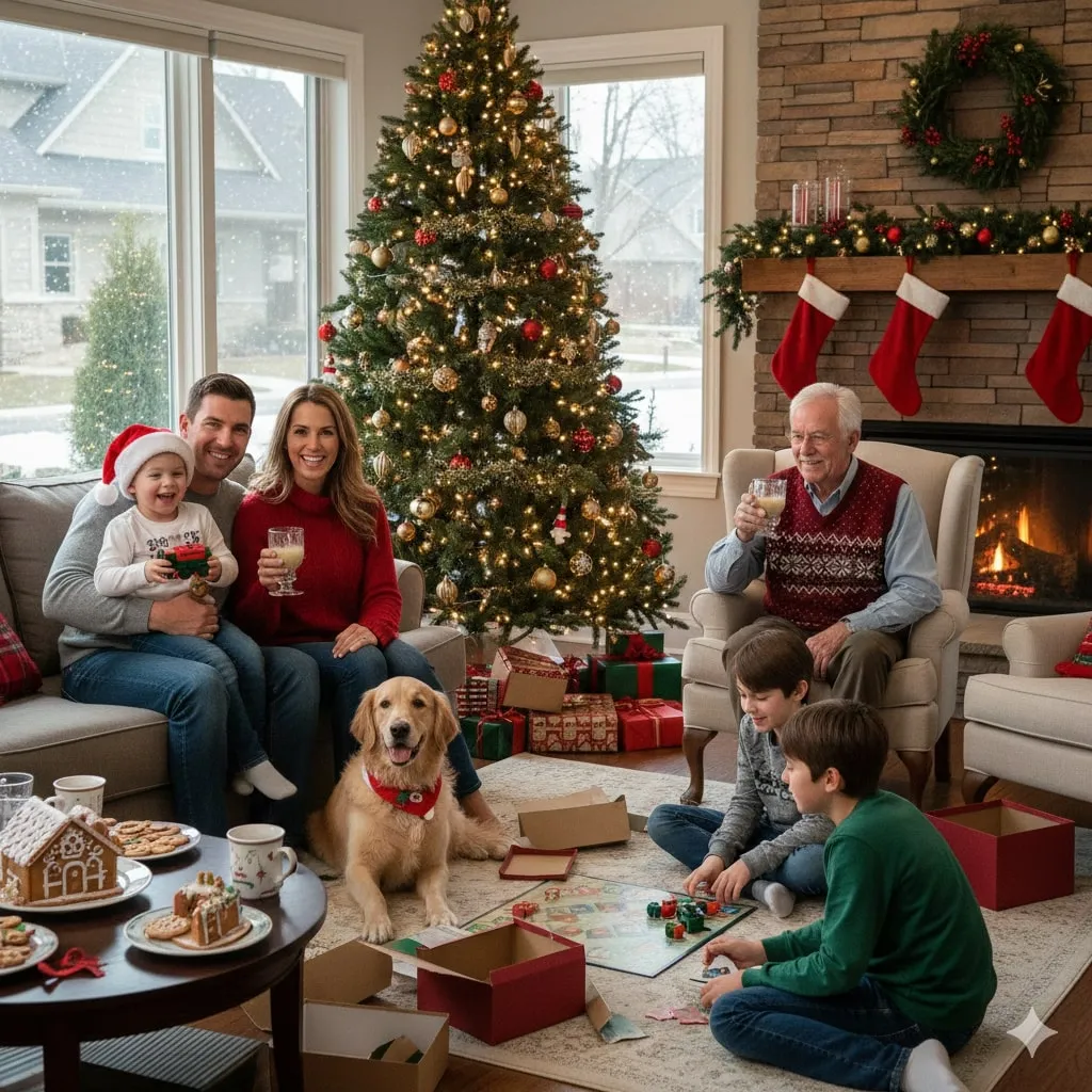 Ucapan Merry Christmas Kreatif dan Anti Mainstream (c) Ilustrasi AI