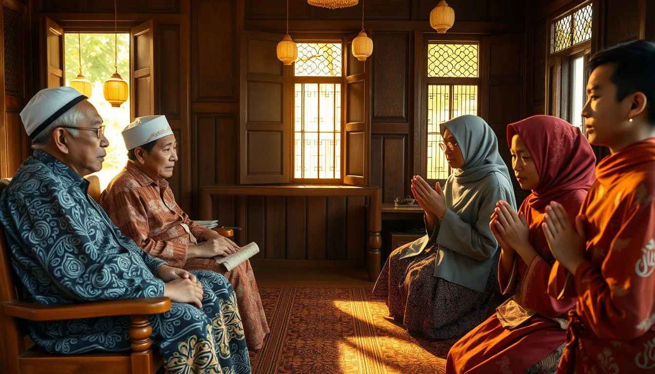 Ucapan Minta Maaf Bahasa Jawa untuk Momen Lebaran dan Hari Raya (c) Ilustrasi AI