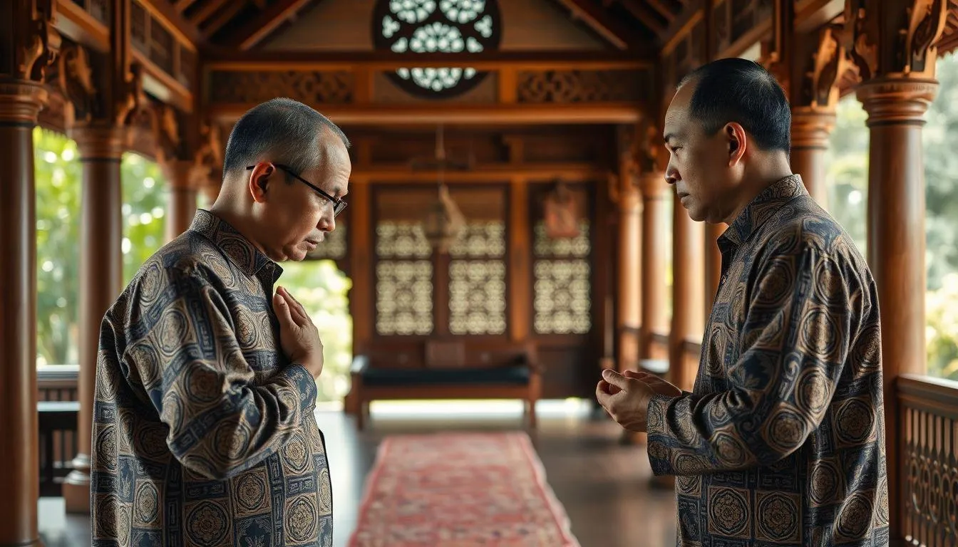 Pengertian dan Makna Ucapan Minta Maaf dalam Bahasa Sunda Halus (c) Ilustrasi AI