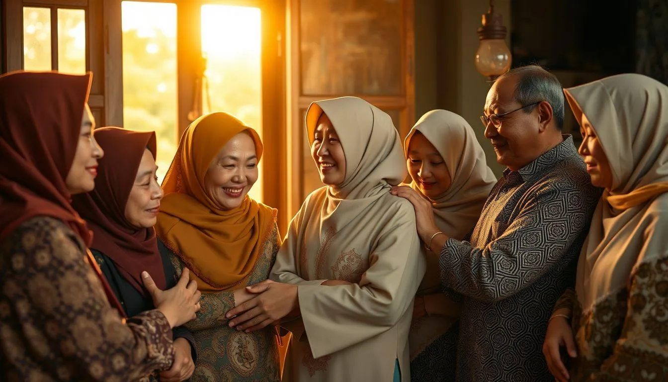 Ucapan Minta Maaf Idul Fitri 2026 Singkat untuk Status WA dan Media Sosial (c) Ilustrasi AI