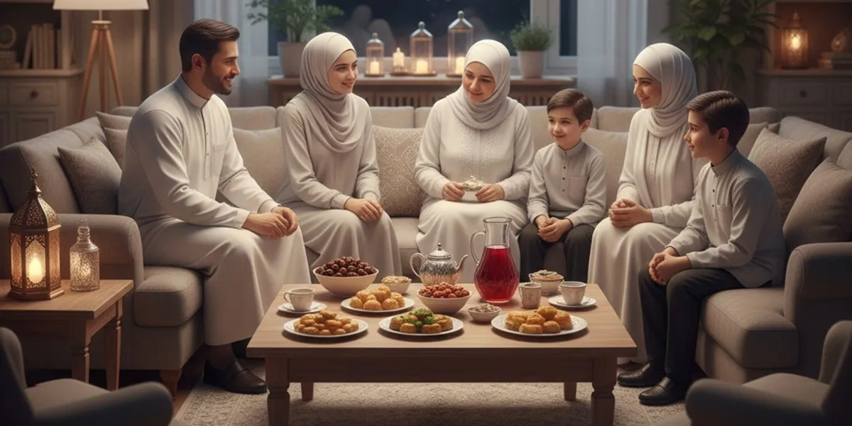 Contoh Ucapan Mohon Maaf Menjelang Puasa Ramadhan (c) Ilustrasi AI